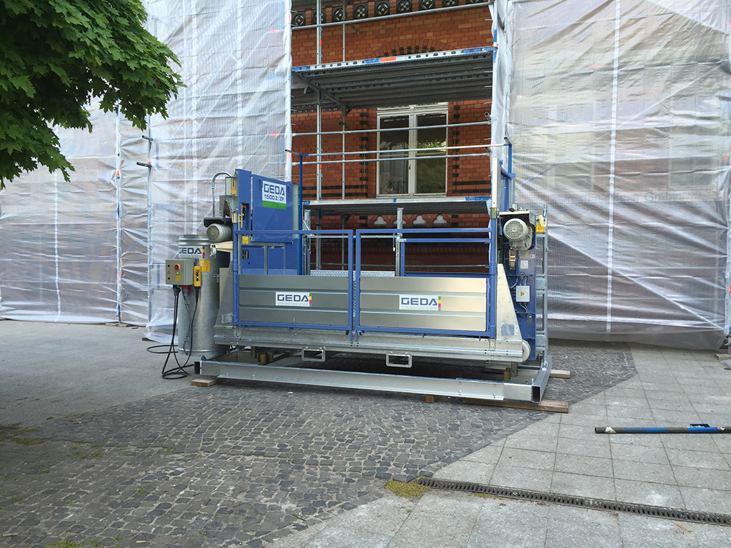 Geda Aufzug 2000kg