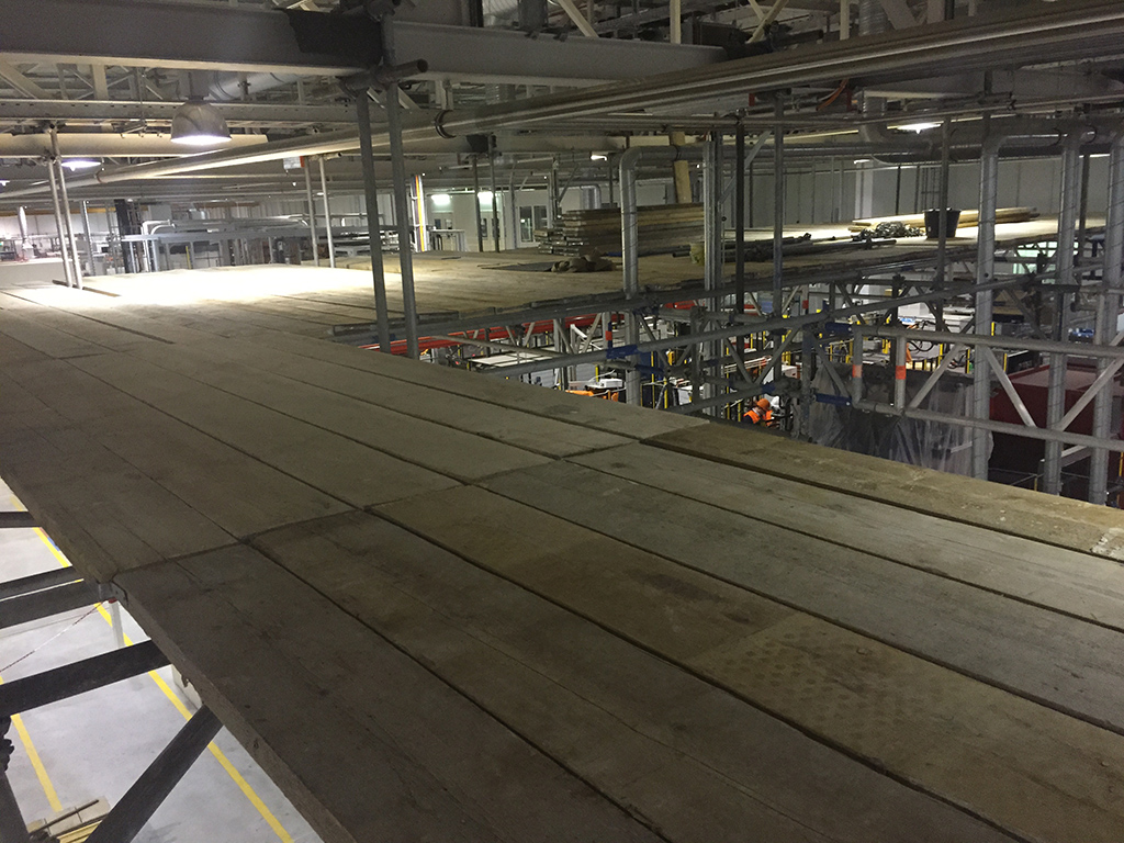 Torgau Avancis Hängegerüst